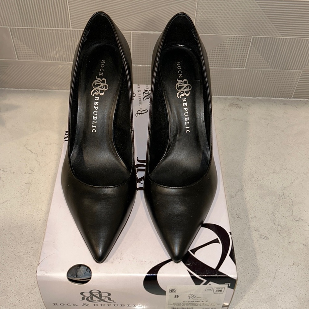 Black heels